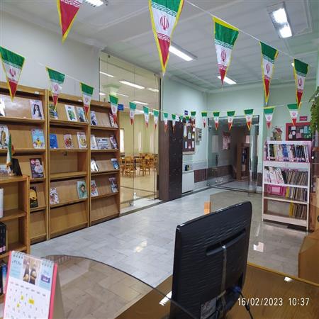 فضای داخل کتابخانه